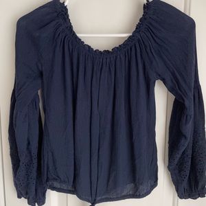 💙Blue Hollister Top💙